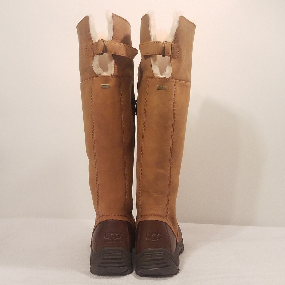 UGG MIKO TALL SHEARLING BOOTS, VERSATILE FOLD - Picture 6 of 8
